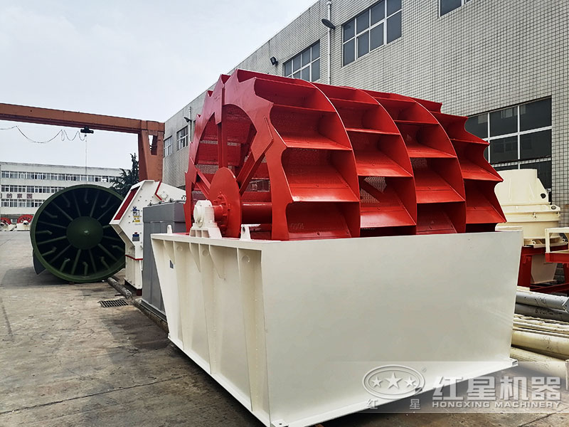 3020輪斗洗砂機(jī)實拍