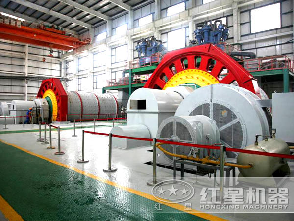 改造后球磨機(jī)現(xiàn)場(chǎng)圖 改造后球磨機(jī)現(xiàn)場(chǎng)圖