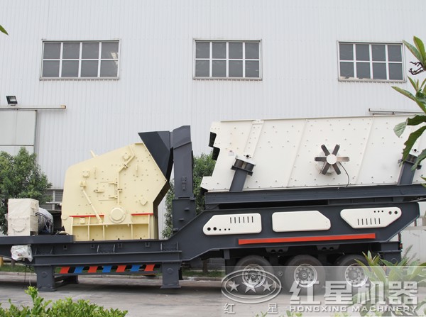 移動式1315反擊破碎機 移動式1315反擊破碎機