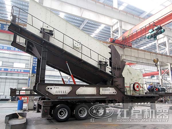 移動式碎石機(安裝反擊式破) 移動式碎石機(安裝反擊式破)