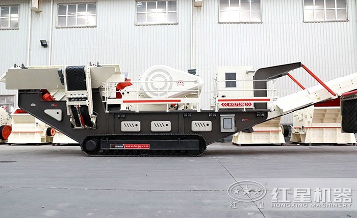 履帶式大型石子移動(dòng)破碎機(jī) 履帶式大型石子移動(dòng)破碎機(jī)