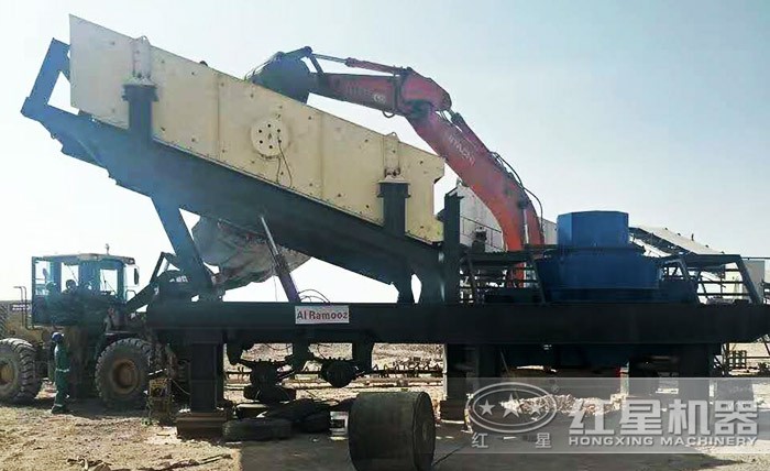 車載流動碎沙機(jī) 車載流動碎沙機(jī)