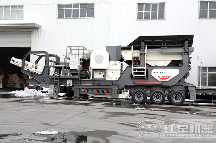 小型鄂式移動碎石機 小型鄂式移動碎石機