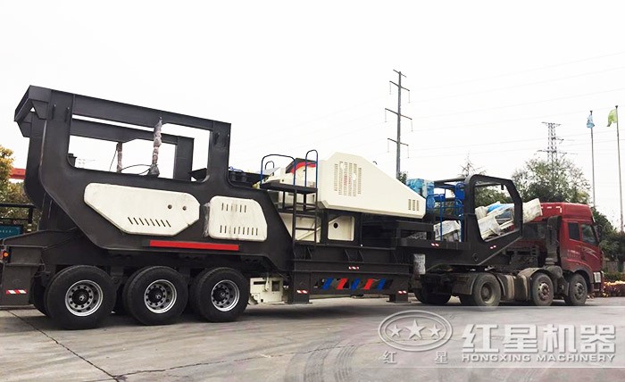 車載移動式建筑垃圾粉碎機發(fā)貨圖 車載移動式建筑垃圾粉碎機發(fā)貨圖