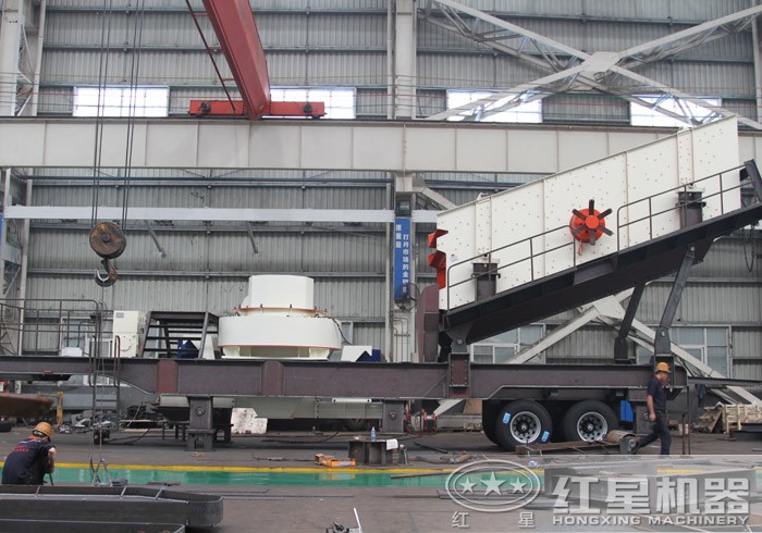 紅星打沙機安裝現(xiàn)場 紅星打沙機安裝現(xiàn)場
