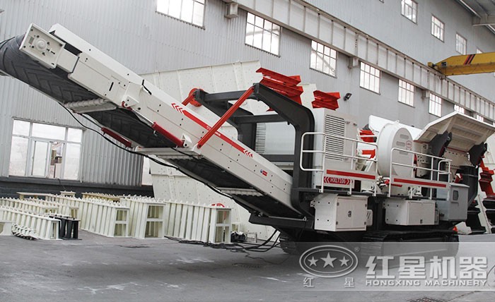 履帶式移動(dòng)重錘式破碎生產(chǎn)線 履帶式移動(dòng)重錘式破碎生產(chǎn)線