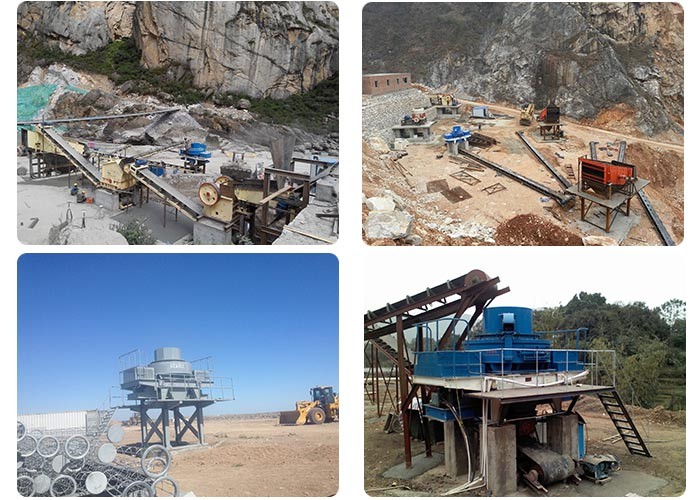 機(jī)制砂生產(chǎn)線現(xiàn)場(chǎng) 機(jī)制砂生產(chǎn)線現(xiàn)場(chǎng)