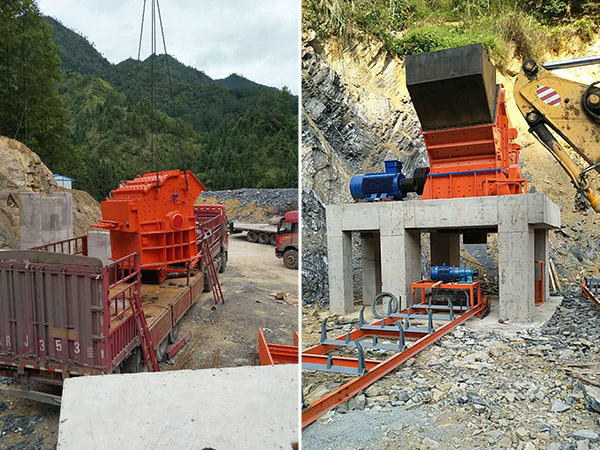 1818細碎機安裝現(xiàn)場