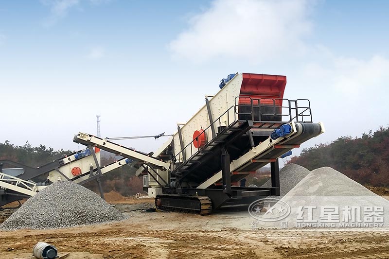 新型車載一體粉碎機(jī)現(xiàn)場(chǎng)