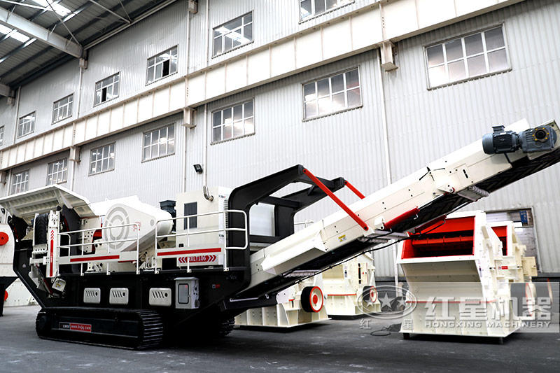 建筑垃圾破碎機(jī)廠區(qū)，免費(fèi)帶料考察