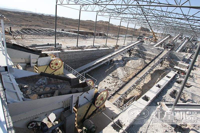 顎式磕石子機現場 顎式磕石子機現場