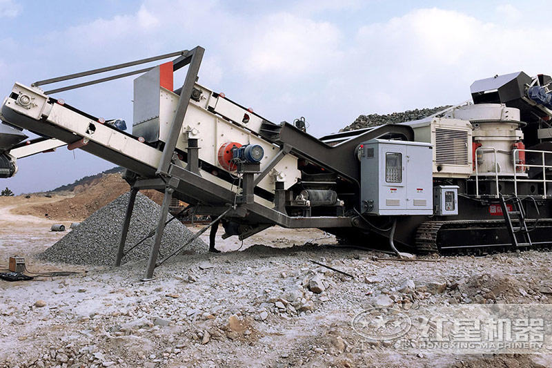 移動式磕石機現場 移動式磕石機現場