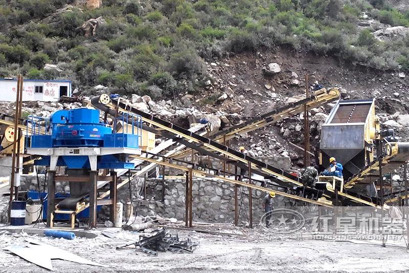 小型砂廠現(xiàn)場實拍