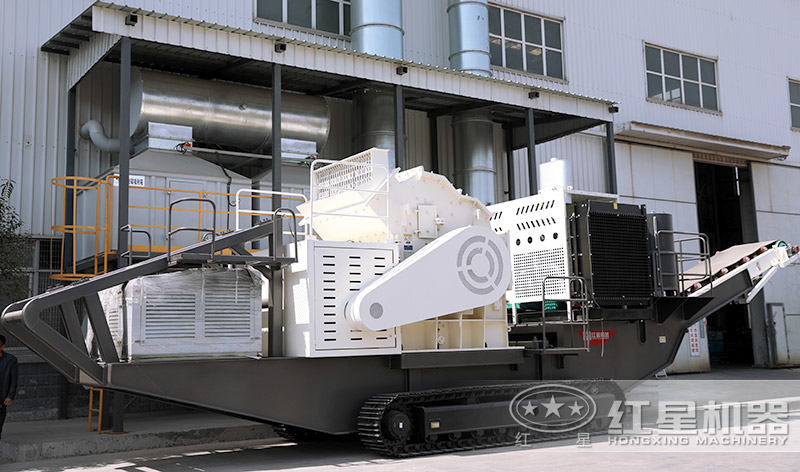 移動破碎機(jī)搭載細(xì)碎機(jī)