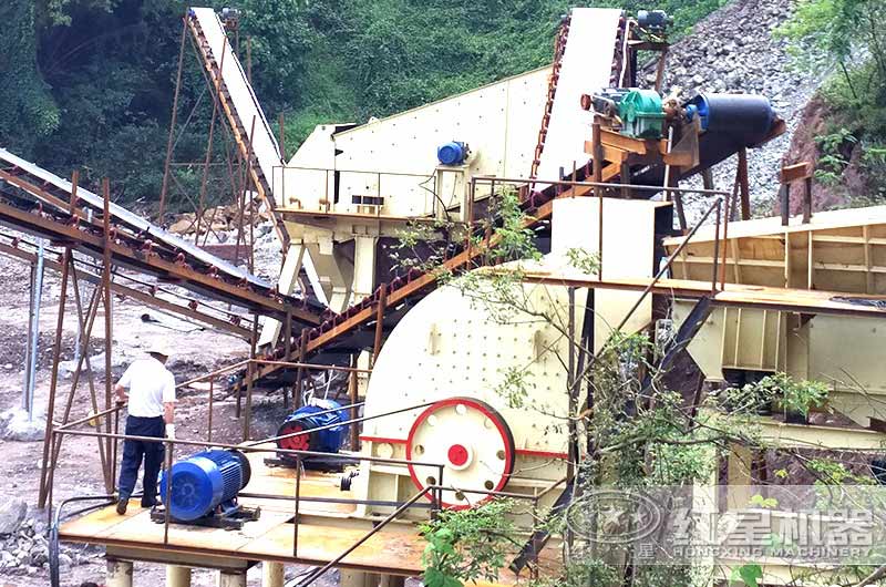 兩臺錘破共同作業(yè)，提高效率