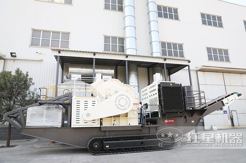 細(xì)碎履帶式移動(dòng)制沙機(jī)，一鍵操控更智能