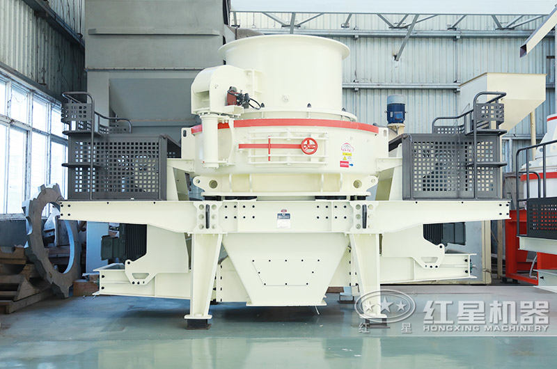 花崗巖用打沙機，成品骨料粒度細、均勻、粒形好