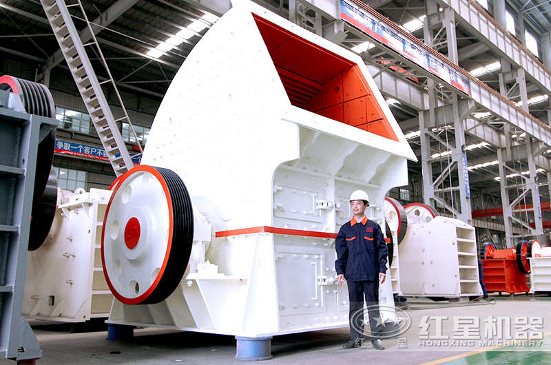 一次成型的石子軋石設備，出料粒形好