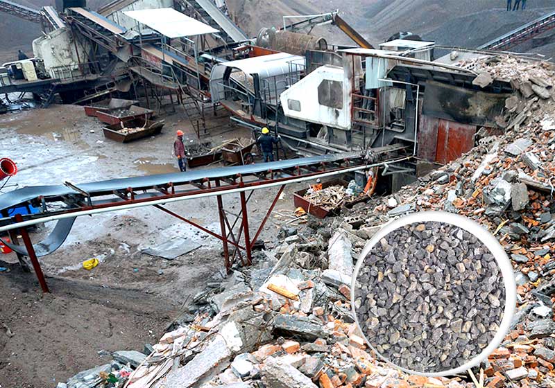 移動(dòng)式小型石頭粉碎機(jī)直接開進(jìn)生產(chǎn)現(xiàn)場