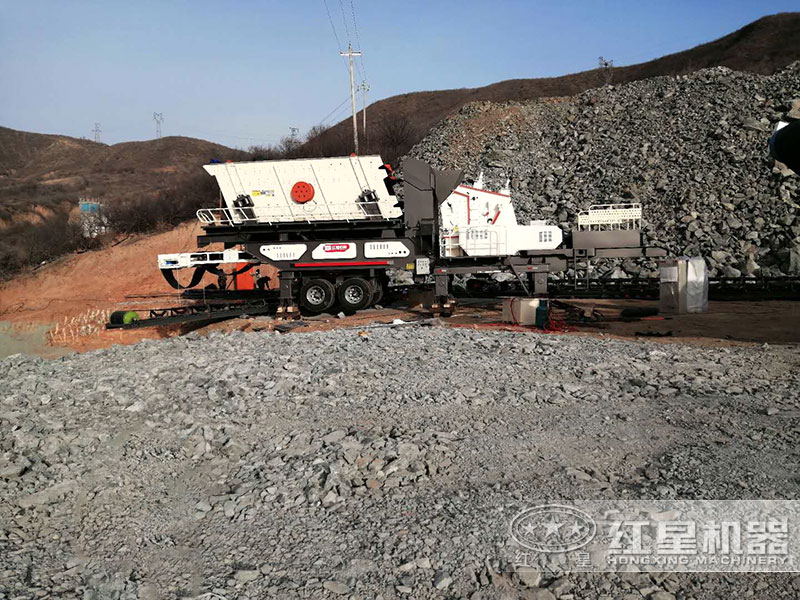 移動青石破碎機